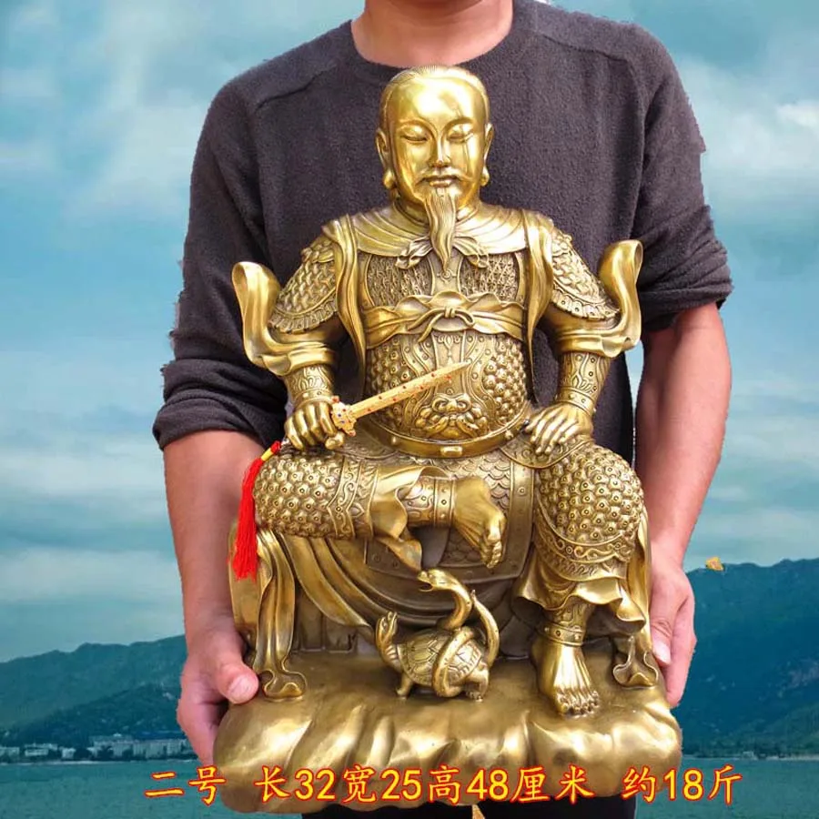 Buddhism Taoist HOME Shrine exorcise evil spirits safety good luck efficacious protection ZHEN WU DA DI God BUDDHA statue
Buddhism Taoist HOME Shrine exorcise evil spirits safety good luck efficacious protection ZHEN WU DA DI God BUDDHA statue