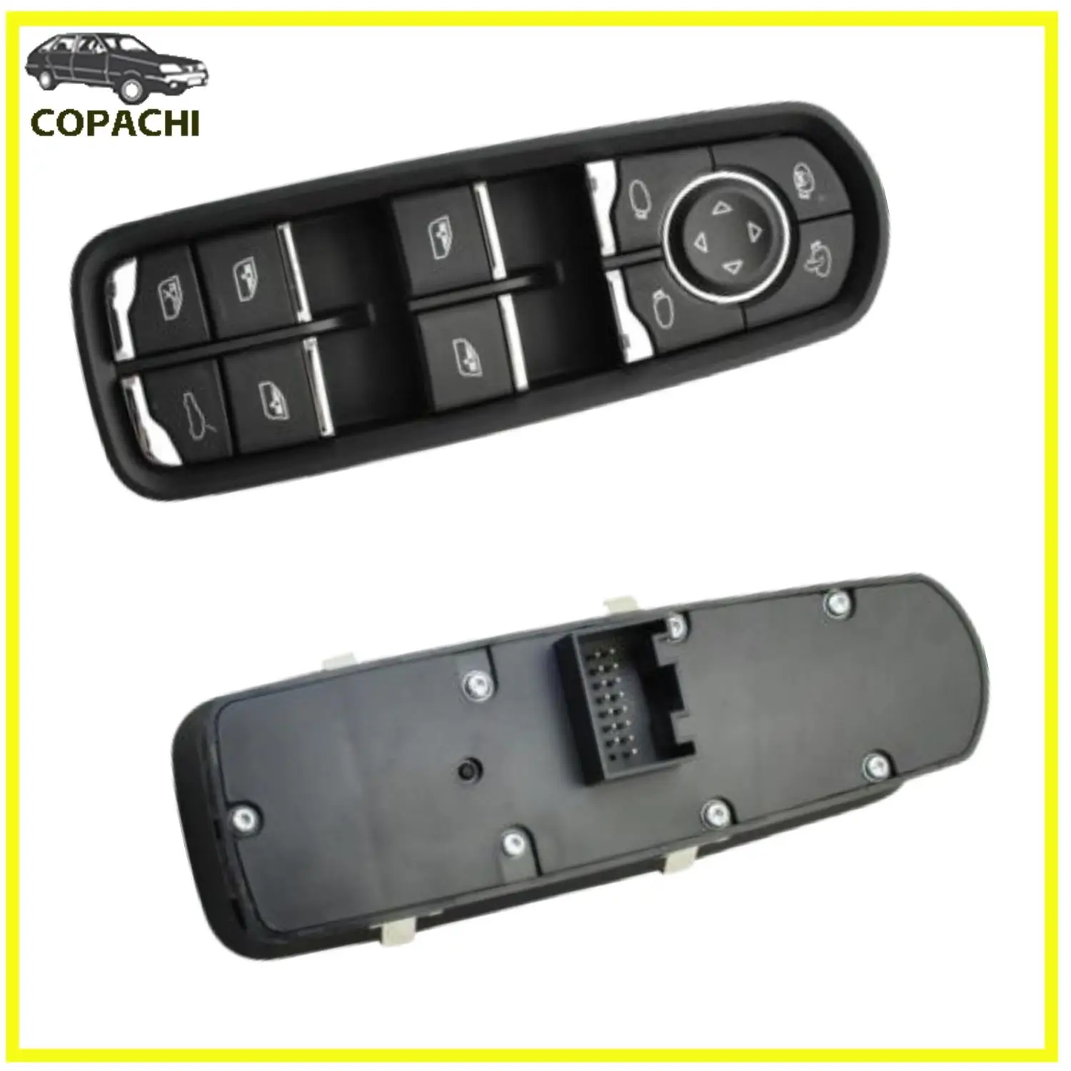 1pc 15Pin Electric Window Switch Button 7PP959858AEDML for 2011-2021 PORSCHE CAYENNE Car Interior Exterior Accessories Parts
1pc 15Pin Electric Window Switch Button 7PP959858AEDML for 2011-2021 PORSCHE CAYENNE Car Interior Exterior Accessories Parts