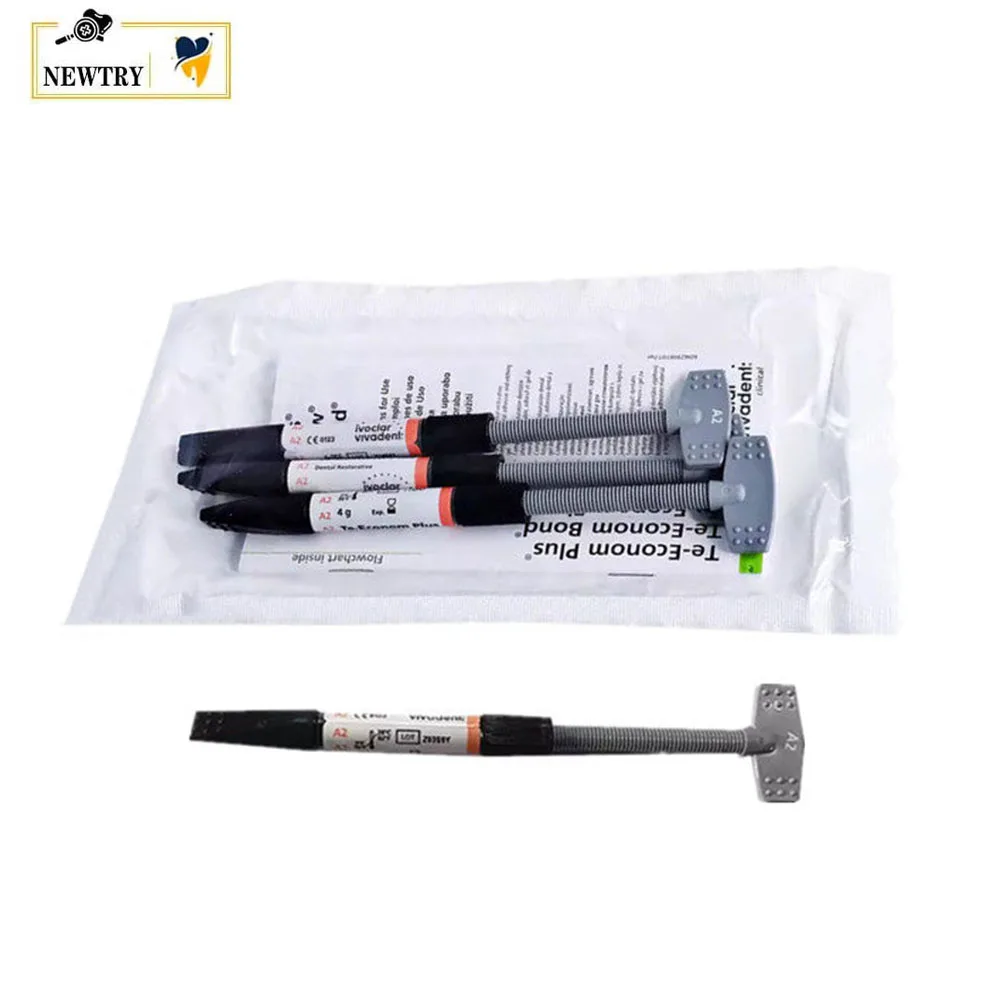 Ivoclar Te-Econom Plus Dental Restorative Composite Resin 4g*3Pcs Syringe A1/A2/A3/A3.5 Shade Light Cure Tooth Filling Material
Ivoclar Te-Econom Plus Dental Restorative Composite Resin 4g*3Pcs Syringe A1/A2/A3/A3.5 Shade Light Cure Tooth Filling Material