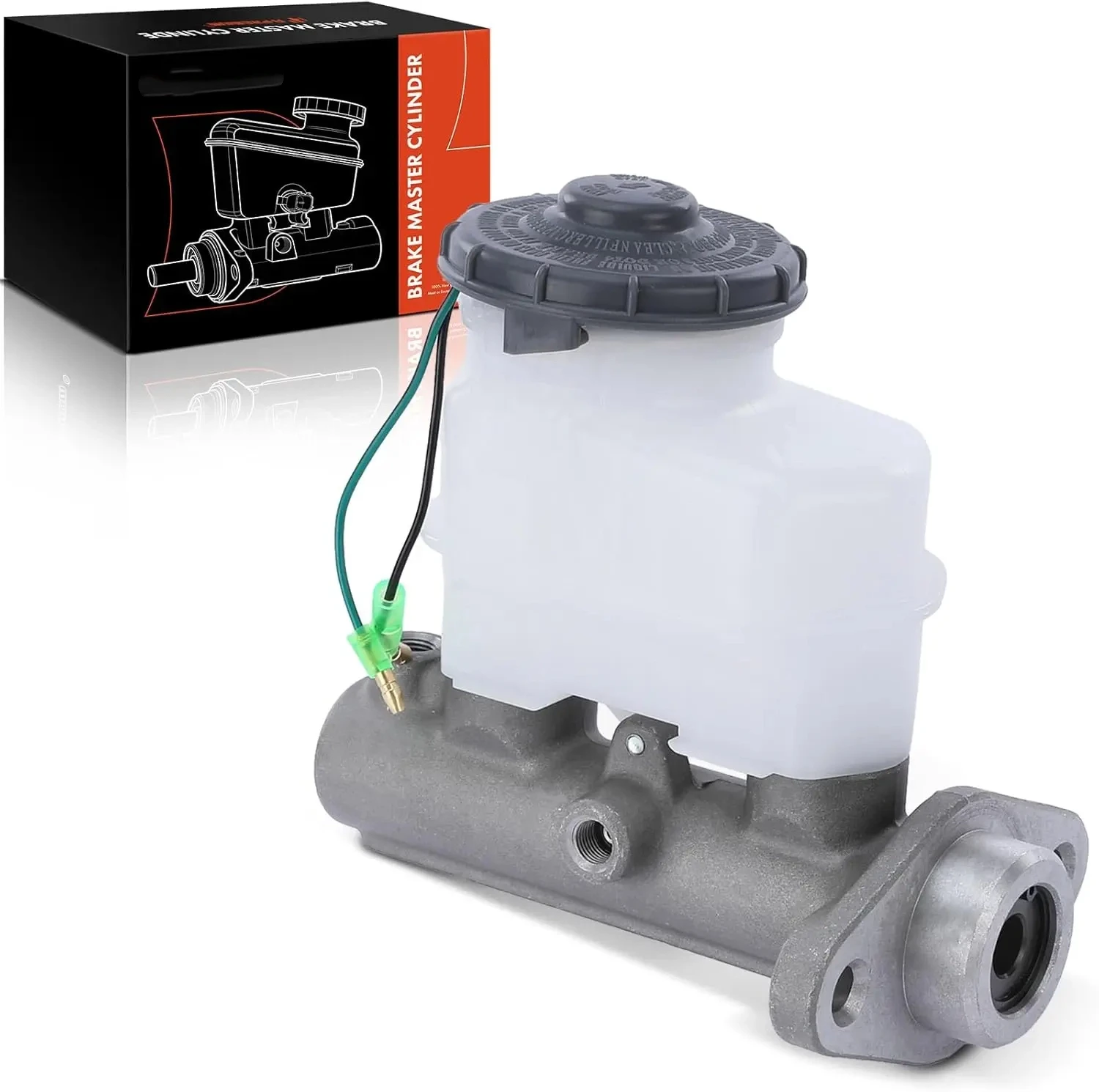 Brake Master Cylinder Compatible with Honda CR-V 1999 2000 2001 L4 2.0L, with 4-Wheel ABS - Replaces 46100S10951, 46100S10952
Brake Master Cylinder Compatible with Honda CR-V 1999 2000 2001 L4 2.0L, with 4-Wheel ABS - Replaces 46100S10951, 46100S10952
