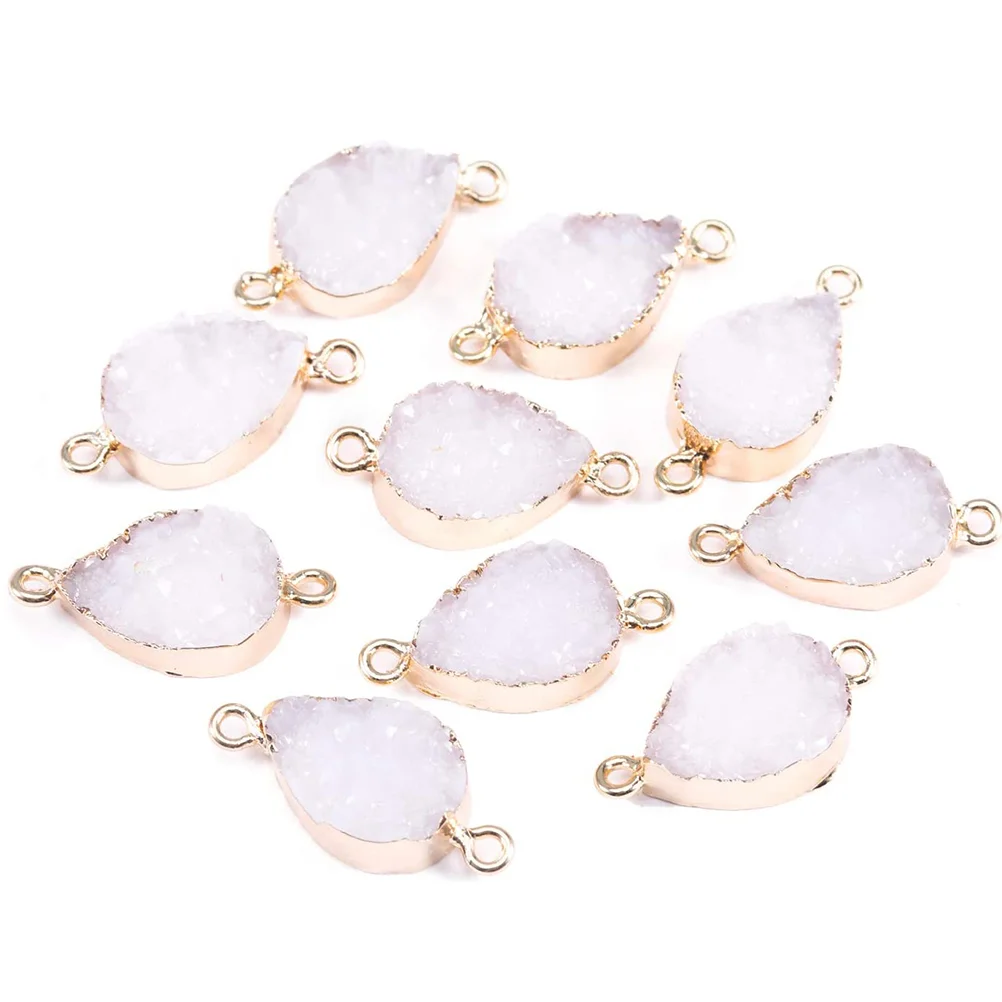 10 Pcs Crystal Pendant Jewelry Pendant For Necklace Making Necklace Supplies Accessories Gift Charm Bead
10 Pcs Crystal Pendant Jewelry Pendant For Necklace Making Necklace Supplies Accessories Gift Charm Bead