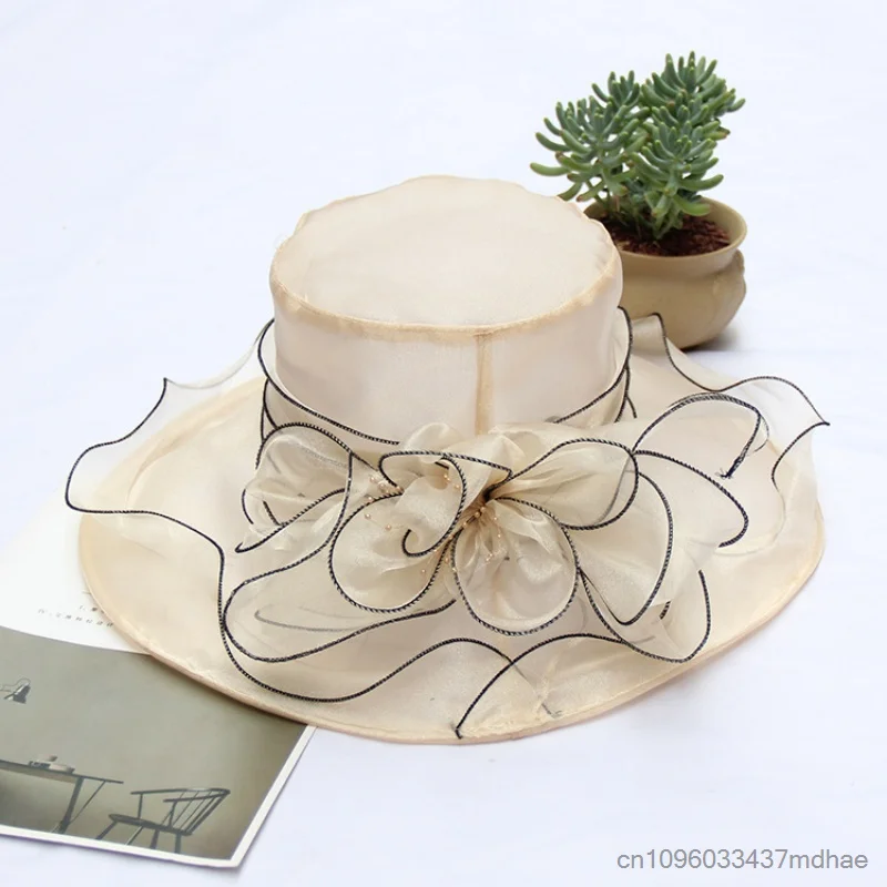 Elegant RetroLadies Foldable Sun Hat Large Floral Wide Brim Summer Hat Women Wedding Tea Party Formal Cosplay Fascinator Cap
Elegant RetroLadies Foldable Sun Hat Large Floral Wide Brim Summer Hat Women Wedding Tea Party Formal Cosplay Fascinator Cap