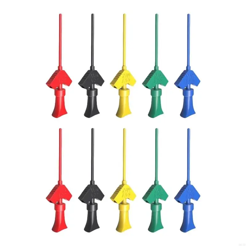 964E IC Test Hook Clip Internal Spring Grabber Test Probe Hook for Analyzers Electronic Testing Mini Grabbers 2pcs
964E IC Test Hook Clip Internal Spring Grabber Test Probe Hook for Analyzers Electronic Testing Mini Grabbers 2pcs