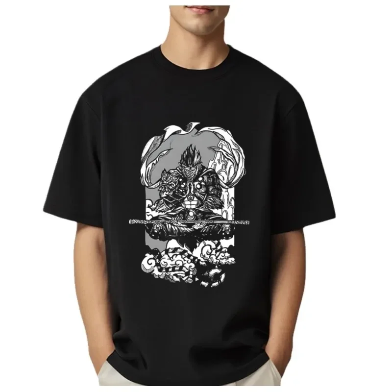 Black Myth Wukong Hip Hop T Shirt Men Daily Casual Tshirt Streetwear Graphic Harajuku Men Women Stylish T Shirt Man Tops TeesAni
Black Myth Wukong Hip Hop T Shirt Men Daily Casual Tshirt Streetwear Graphic Harajuku Men Women Stylish T Shirt Man Tops TeesAni