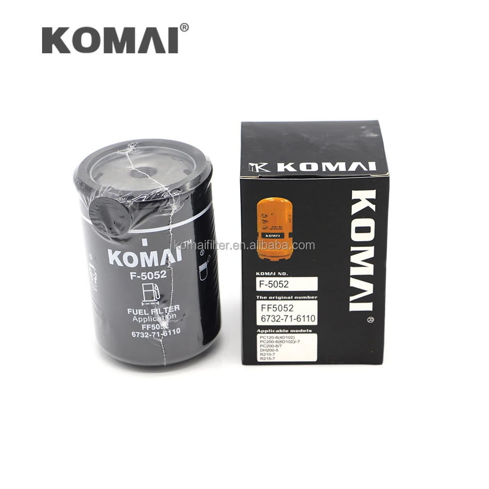 For Diesel Fuel Filter Ff5052 6732-71-6320 B222100000178 Q1h4117 Use Komatsu Excavator
For Diesel Fuel Filter Ff5052 6732-71-6320 B222100000178 Q1h4117 Use Komatsu Excavator