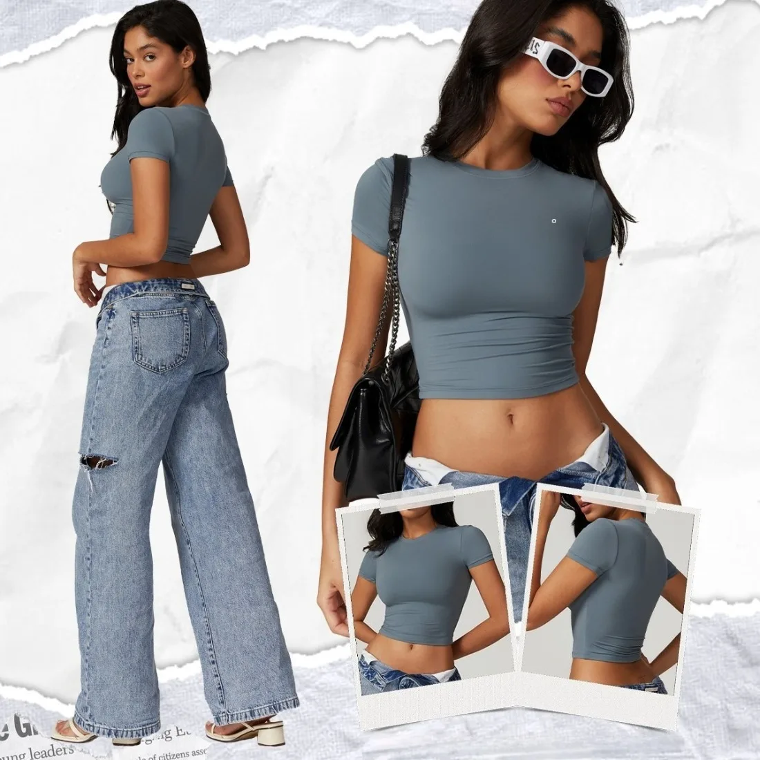 Майка Ajustada Adelgazante Sólida A La Moda, Ropa Para Ejercicio Y Yoga Para Correr Para Mujer, Top Corto De Manga Corta
Майка Ajustada Adelgazante Sólida A La Moda, Ropa Para Ejercicio Y Yoga Para Correr Para Mujer, Top Corto De Manga Corta