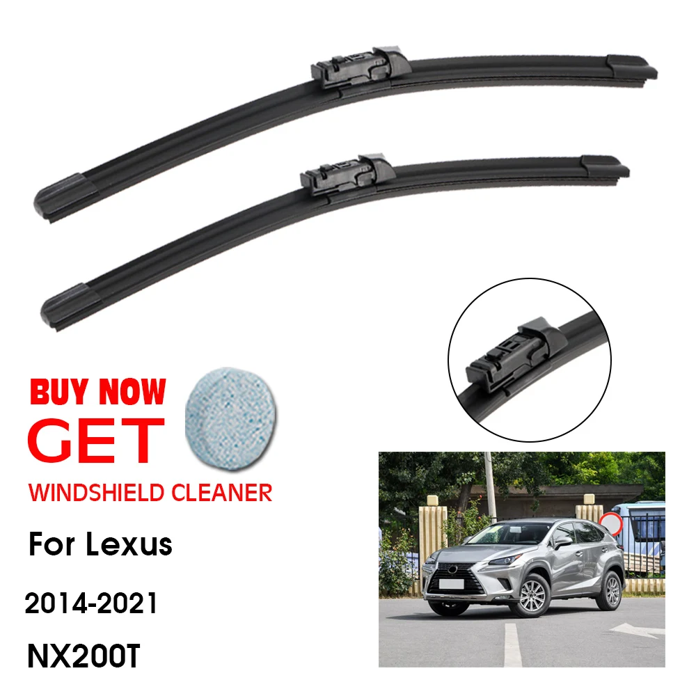 Car Wiper Blade For Lexus NX200T 26"+16" 2014-2021 Front Window Washer Windscreen Windshield Wipers Blades Accessories
Car Wiper Blade For Lexus NX200T 26"+16" 2014-2021 Front Window Washer Windscreen Windshield Wipers Blades Accessories
