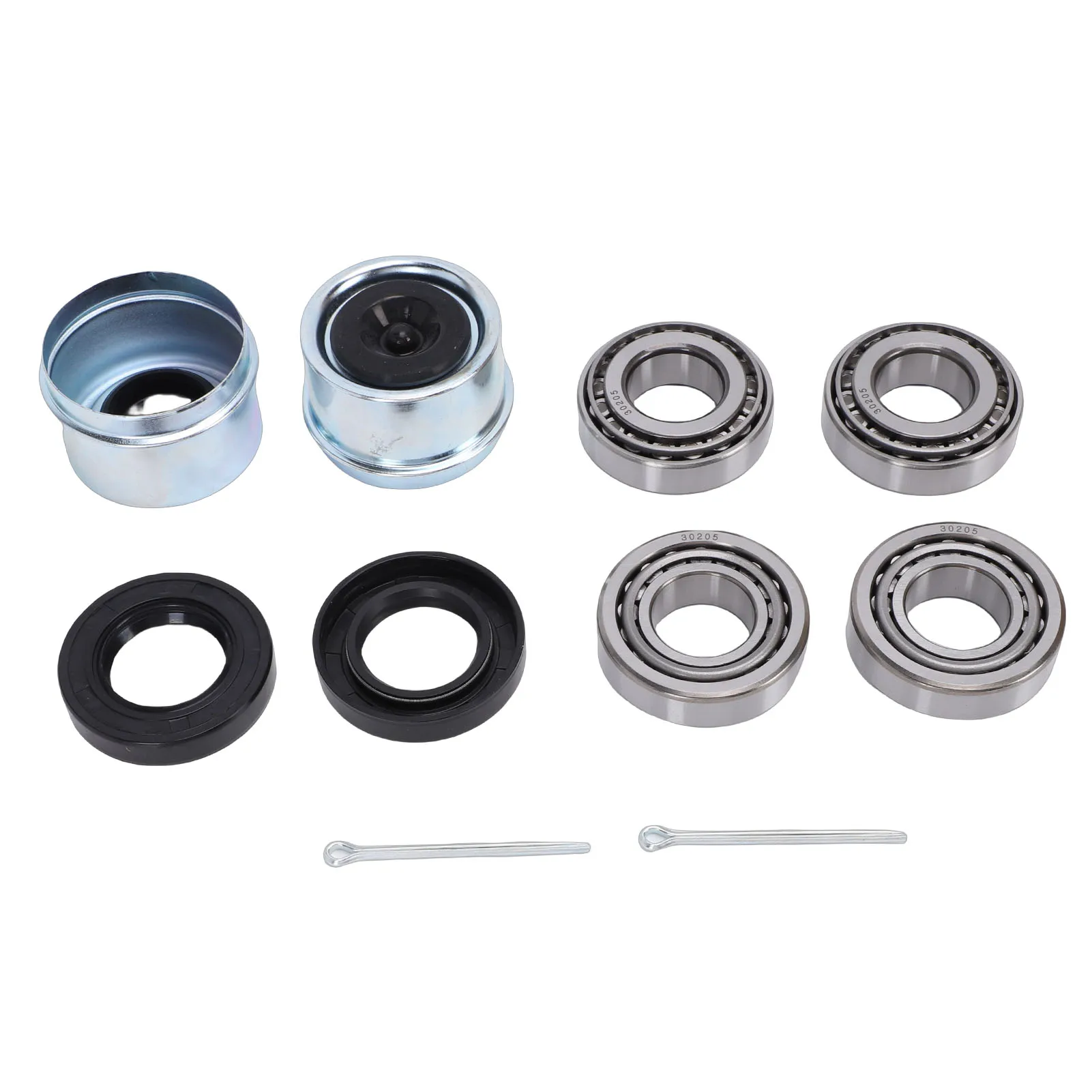Trailer Hub Kit Trailer Wheel Hub Bearings Kit 30205 Bearings TC Dust Covers and Split Pins Kit for Light Trailer Axles
Trailer Hub Kit Trailer Wheel Hub Bearings Kit 30205 Bearings TC Dust Covers and Split Pins Kit for Light Trailer Axles