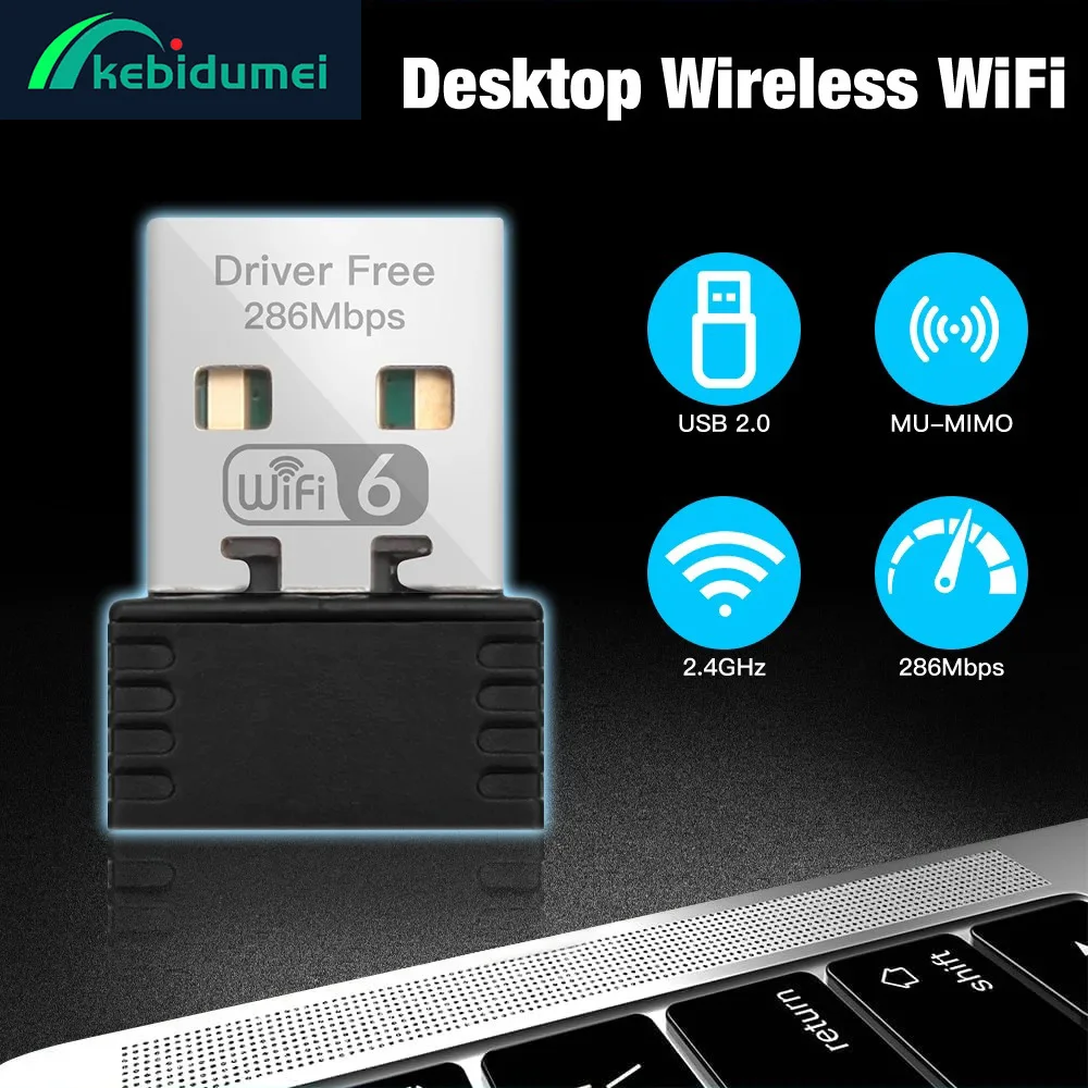 Kebidumei USB WIFI 6 Dongle Сетевая карта 802.11ax 2,4 ГГц USB Wi-Fi Lan Адаптер Сигнал Прием Драйвер Бесплатно Для ПК Ноутбук Окно
Kebidumei USB WIFI 6 Dongle Сетевая карта 802.11ax 2,4 ГГц USB Wi-Fi Lan Адаптер Сигнал Прием Драйвер Бесплатно Для ПК Ноутбук Окно