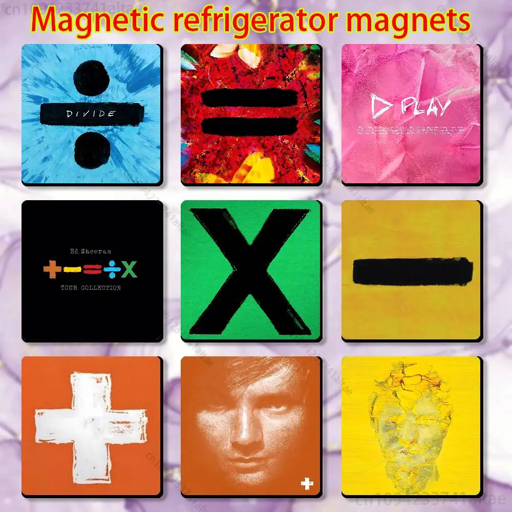 Albums Ed S-Sheeran Fridge Magnet Square Stickers Personalize Home Decor Souvenirs Gift
Albums Ed S-Sheeran Fridge Magnet Square Stickers Personalize Home Decor Souvenirs Gift