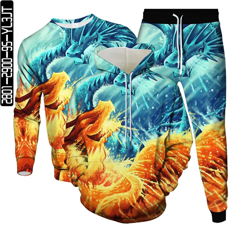 Plus Size Men 3 Piece Set Clothes Animal Dragon Blue Flame Printed Men Fashion Casual Outdoor Tracksuit Hoodies Sweatshirt Pants
Plus Size Men 3 Piece Set Clothes Animal Dragon Blue Flame Printed Men Fashion Casual Outdoor Tracksuit Hoodies Sweatshirt Pants