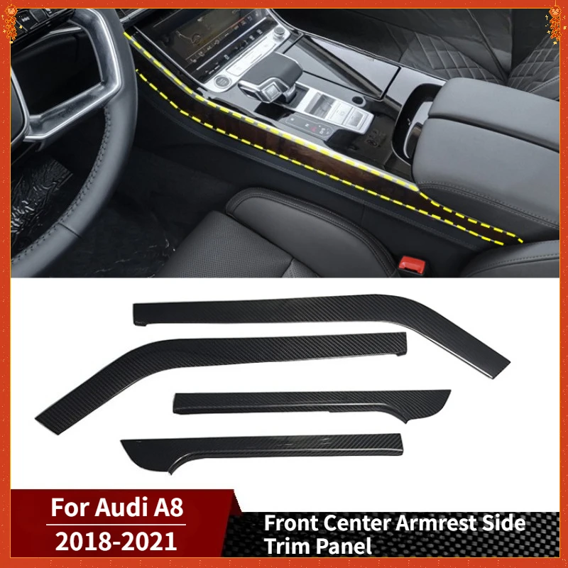For Audi A8 Real Dry Carbon Fiber 2018-2021 Interior Front Center Armrest Side Trim Panel Decoration Modification Accessories
For Audi A8 Real Dry Carbon Fiber 2018-2021 Interior Front Center Armrest Side Trim Panel Decoration Modification Accessories