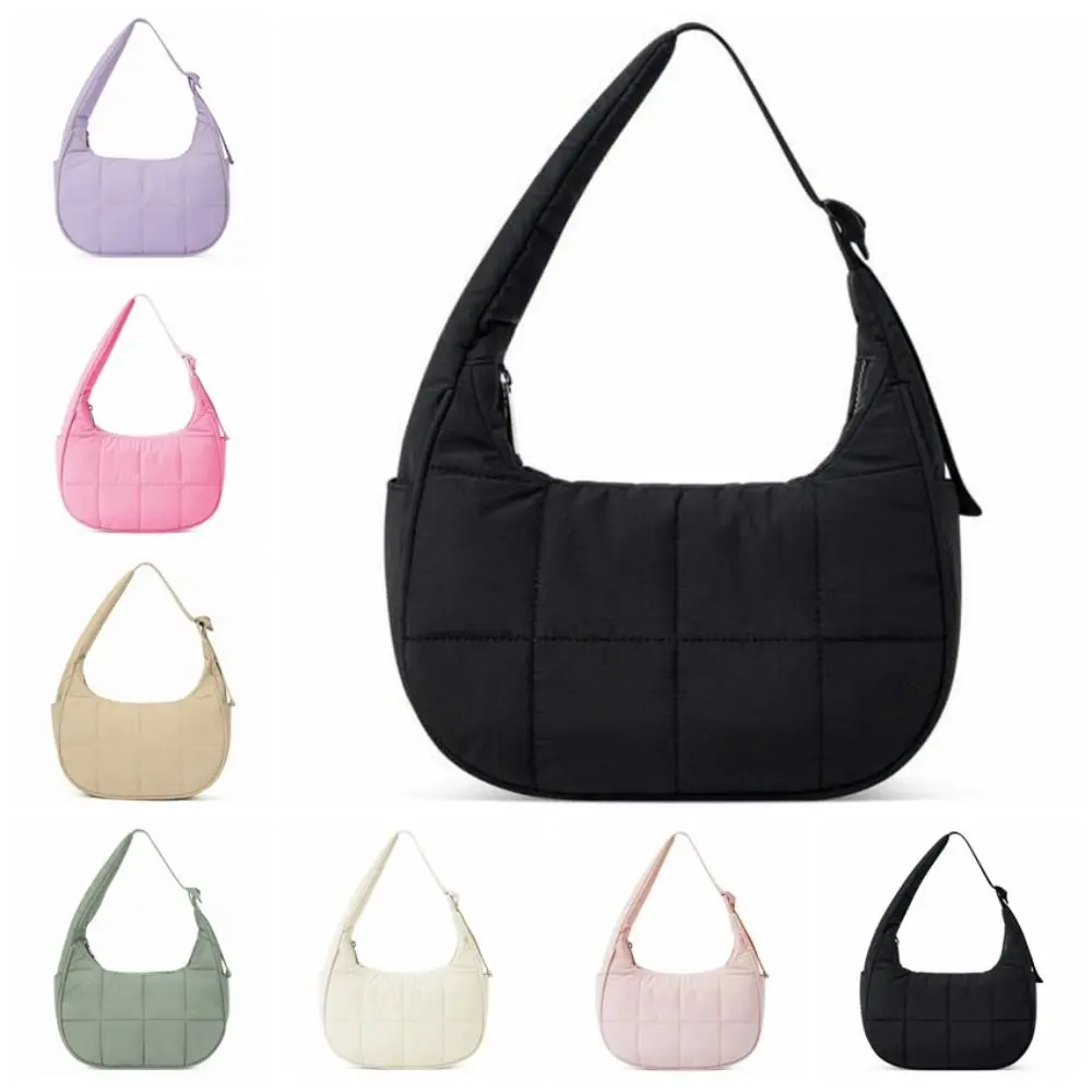 Hot Nylon Handbag Large Capacity Waterproof Underarm Bag Puffy with Adjustable Strap Puffer Shoulder Bag Gift
Hot Nylon Handbag Large Capacity Waterproof Underarm Bag Puffy with Adjustable Strap Puffer Shoulder Bag Gift