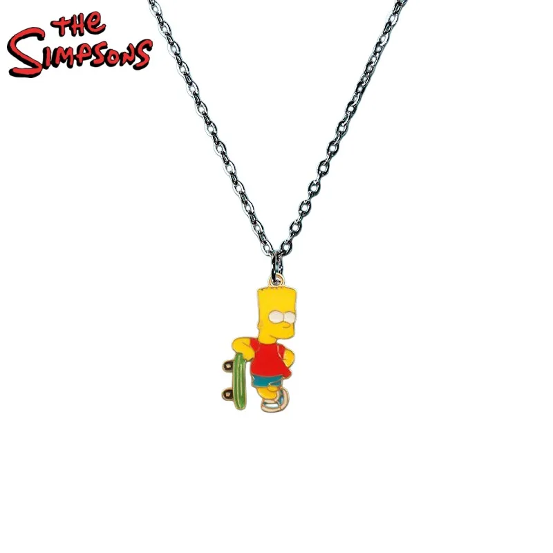 New Skateboard Simpson Cartoon Necklace Personalized Fashion Design High Quality DIY Creative Chain Pendant Jewelry Gift
New Skateboard Simpson Cartoon Necklace Personalized Fashion Design High Quality DIY Creative Chain Pendant Jewelry Gift