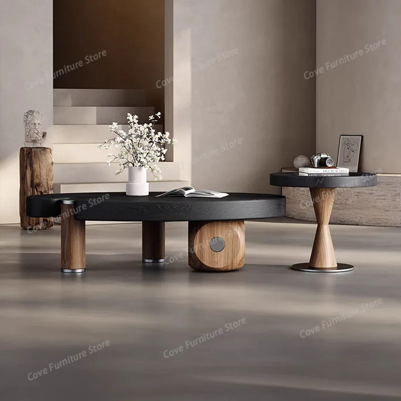 Space Saving Living Room Coffee Table Decoration Wood Modern Aesthetic Side Table Unique Designer Mesa Auxiliar Home Furniture
Space Saving Living Room Coffee Table Decoration Wood Modern Aesthetic Side Table Unique Designer Mesa Auxiliar Home Furniture