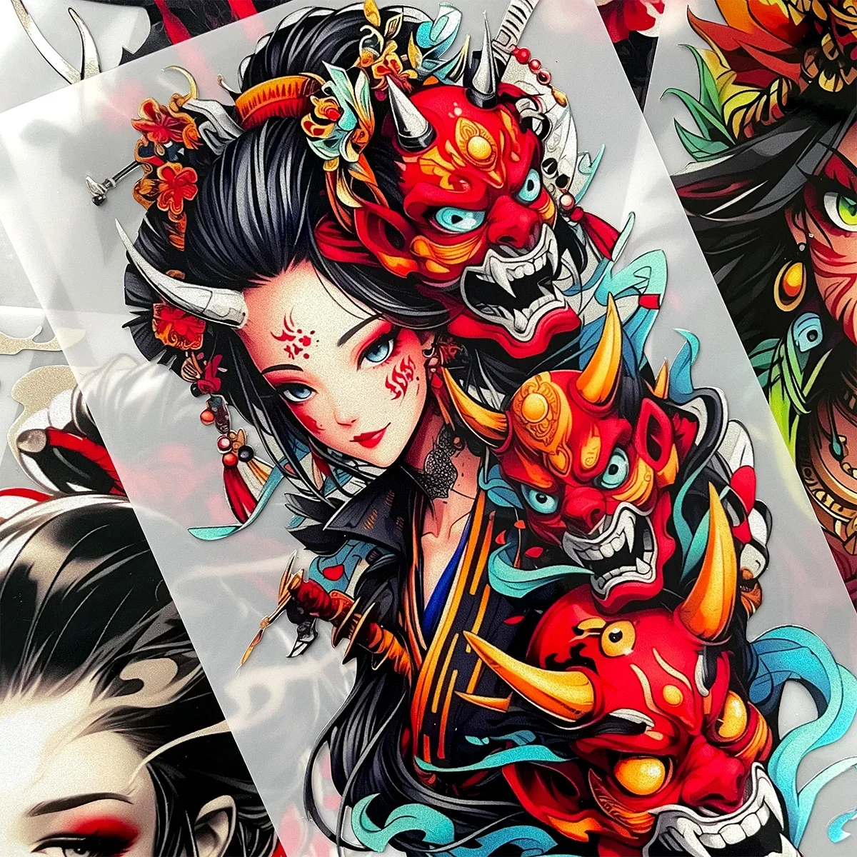 JDM Geisha Kabuki Vinyl Car Stickers Reflective Motorcycle Scooter Moto Body Windshield Decals Accessories For Kawasaki Suzuki 
JDM Geisha Kabuki Vinyl Car Stickers Reflective Motorcycle Scooter Moto Body Windshield Decals Accessories For Kawasaki Suzuki