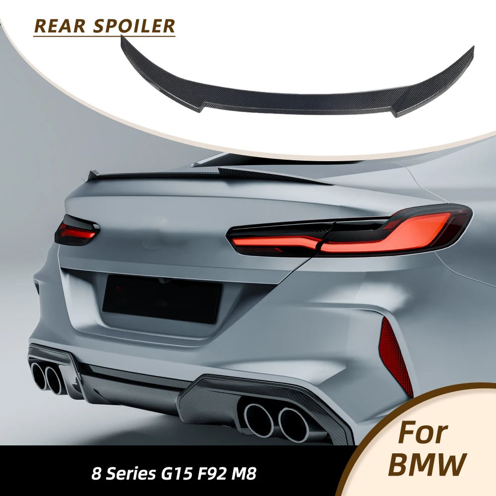 Car Rear Trunk Racing Spoiler for BMW 8 Series G15 F92 M8 Coupe 2019-2024 Car Trunk Boot Wing Spoiler Body Kits Carbon Fiber
Car Rear Trunk Racing Spoiler for BMW 8 Series G15 F92 M8 Coupe 2019-2024 Car Trunk Boot Wing Spoiler Body Kits Carbon Fiber