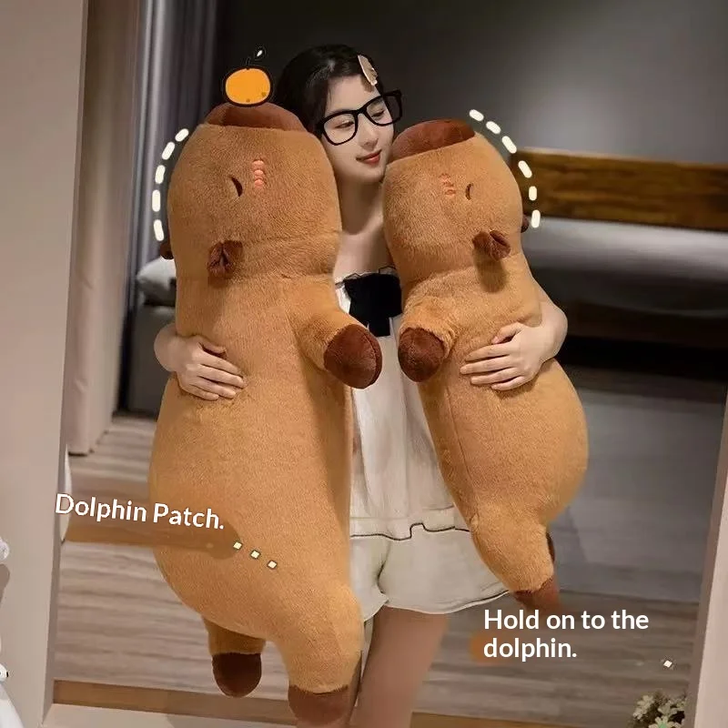 60 см-100 см Kawaii мультфильм гигантская полоска капибара плюшевая кукла подушка лежащие коричневые оранжевые крылья креативная капибара плюшевая игрушка домашний декор
60 см-100 см Kawaii мультфильм гигантская полоска капибара плюшевая кукла подушка лежащие коричневые оранжевые крылья креативная капибара плюшевая игрушка домашний декор