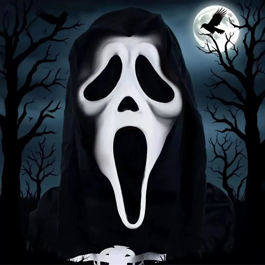 Маска крика, косплей на Хэллоуин, страшная и забавная маска для лица, страшный головной убор, реквизит для танцевальной вечеринки для взрослых, молочный
Маска крика, косплей на Хэллоуин, страшная и забавная маска для лица, страшный головной убор, реквизит для танцевальной вечеринки для взрослых, молочный