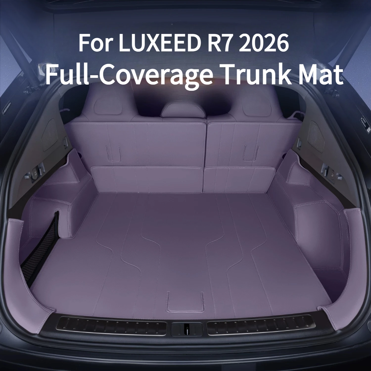 For LUXEED R7 2026 Full-Coverage Trunk Mat Leather Waterproof Wear-Resistant Cargo Mat Interior Accessories
For LUXEED R7 2026 Full-Coverage Trunk Mat Leather Waterproof Wear-Resistant Cargo Mat Interior Accessories