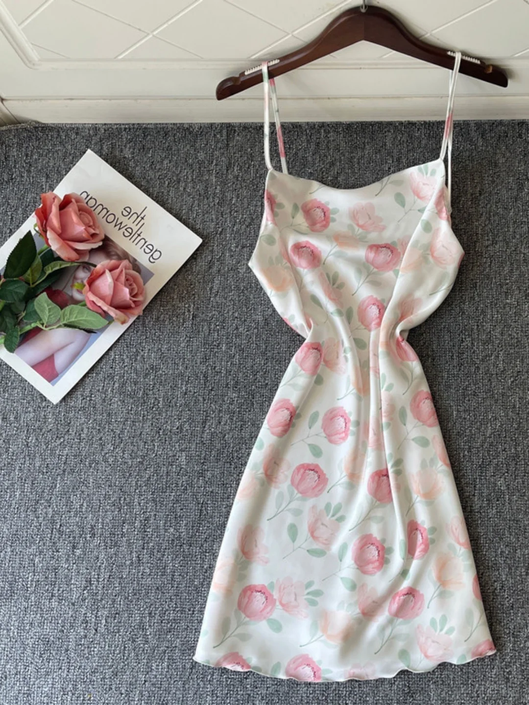 plus Size Floral Print Strapless Dress Summer Sleeveless Sweet Style Loose Fit Home Short Skirt for Heavy Women up to 300 Pounds
plus Size Floral Print Strapless Dress Summer Sleeveless Sweet Style Loose Fit Home Short Skirt for Heavy Women up to 300 Pounds