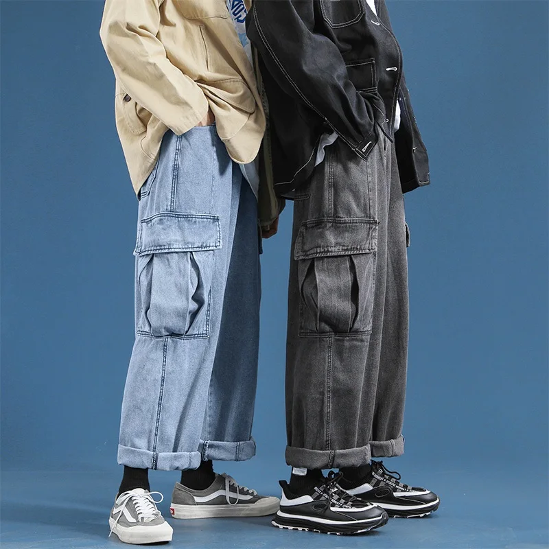 Loose Straight Leg Men's Workwear Jeans Hong Kong Sle Vintage Drag Floor Old Dad Pants Big ket Casual Youth Jeans
Loose Straight Leg Men's Workwear Jeans Hong Kong Sle Vintage Drag Floor Old Dad Pants Big ket Casual Youth Jeans