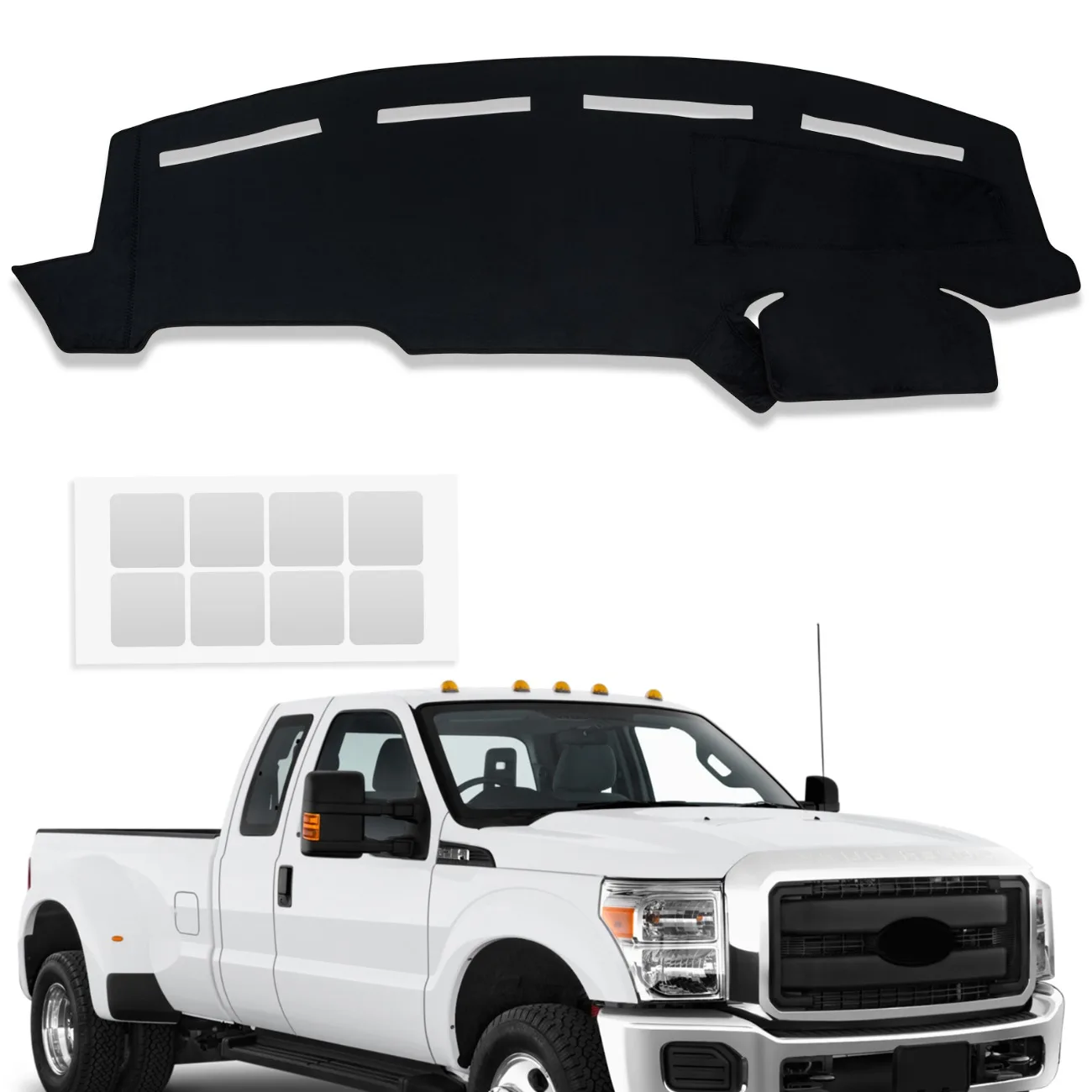 Dashboard Cover Mat for Ford F250 F350 F450 Super Duty 1999-2004 Excursion 2000-2005 Sunshade Glare UV Rays Protector Interior
Dashboard Cover Mat for Ford F250 F350 F450 Super Duty 1999-2004 Excursion 2000-2005 Sunshade Glare UV Rays Protector Interior