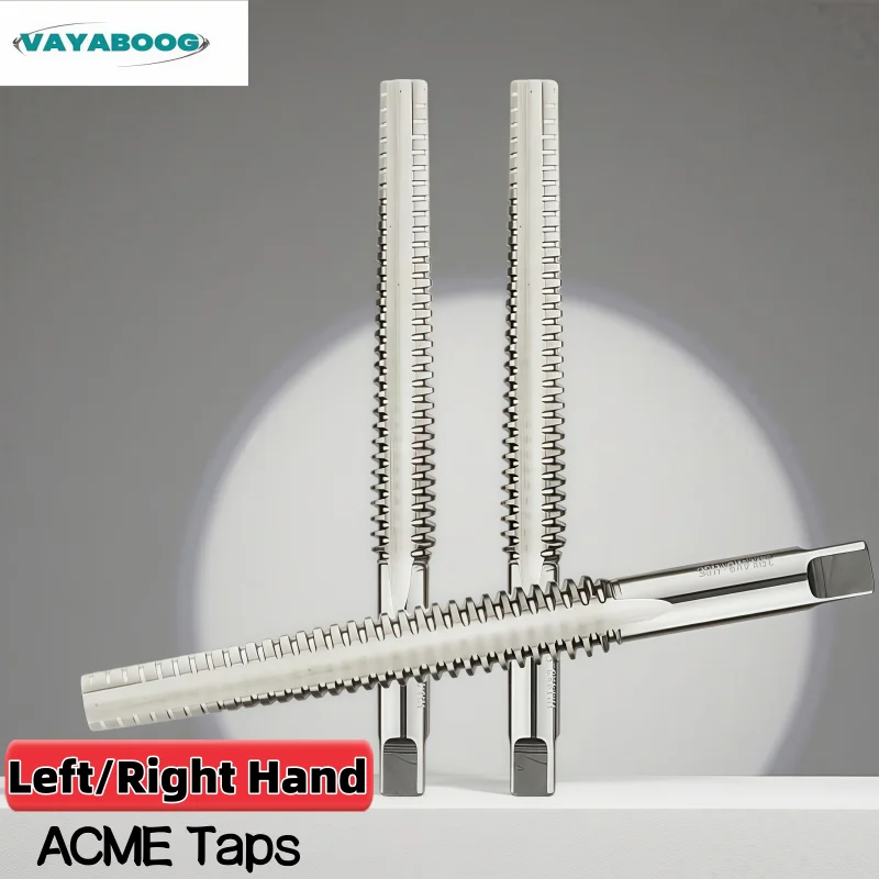 HSS 1PCS Left/Right Hand American Trapezoid Taps ACME 1/4-16 3/8-12 7/16 1/2 5/8 3/4 7/8 11/16 1-8 1-7 1'' 2''
HSS 1PCS Left/Right Hand American Trapezoid Taps ACME 1/4-16 3/8-12 7/16 1/2 5/8 3/4 7/8 11/16 1-8 1-7 1'' 2''