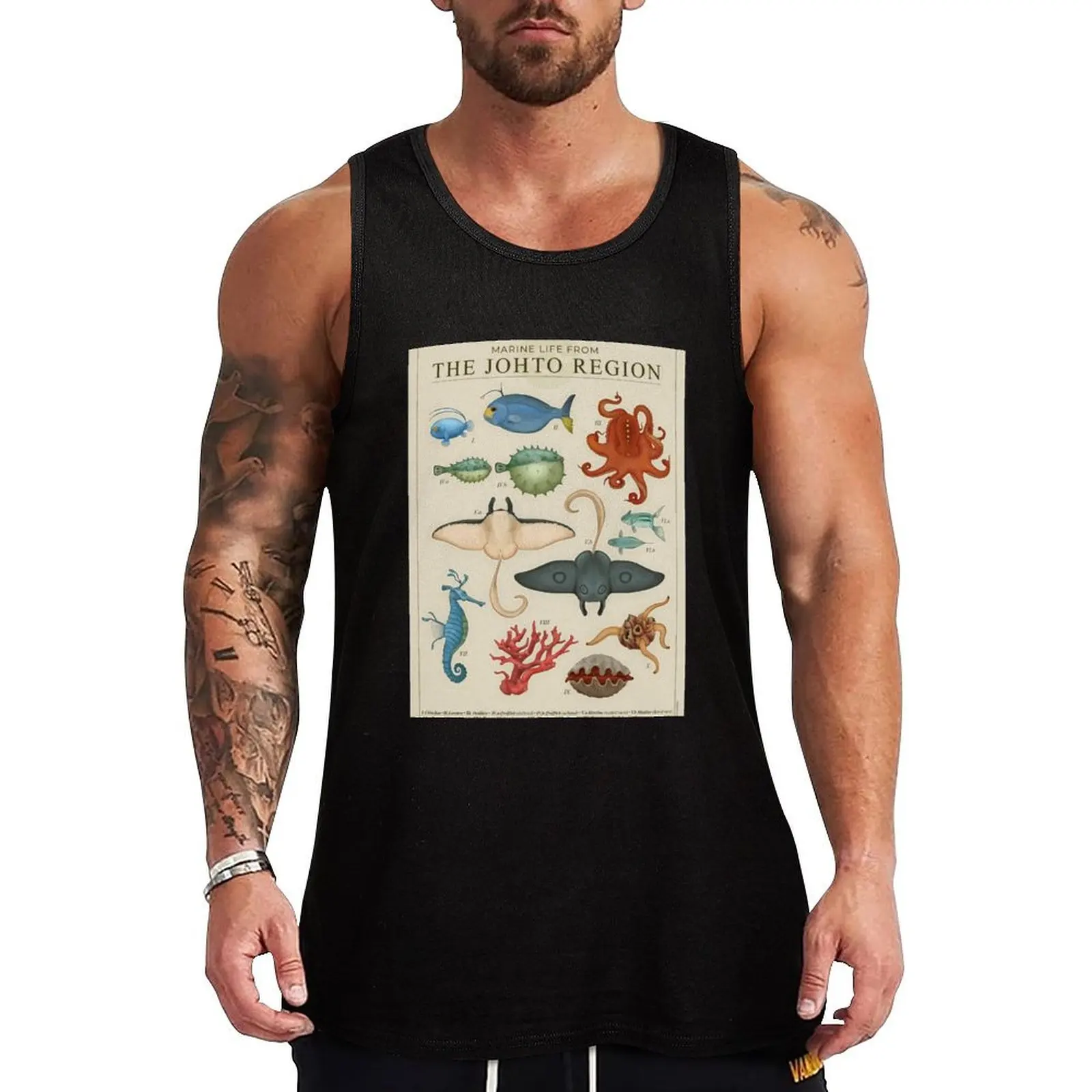 Marine Life from Johto Tank Top Summer Print Tank Top Beach Graphic Sleeveless Top
Marine Life from Johto Tank Top Summer Print Tank Top Beach Graphic Sleeveless Top