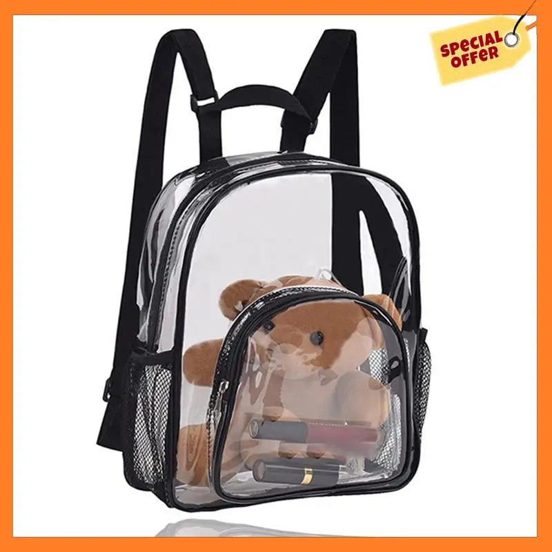 AD08-Clear Backpack Stadium Approved Backpack Transparent Backpack For Concert, Beach, Work, Travel & Sporting
AD08-Clear Backpack Stadium Approved Backpack Transparent Backpack For Concert, Beach, Work, Travel & Sporting