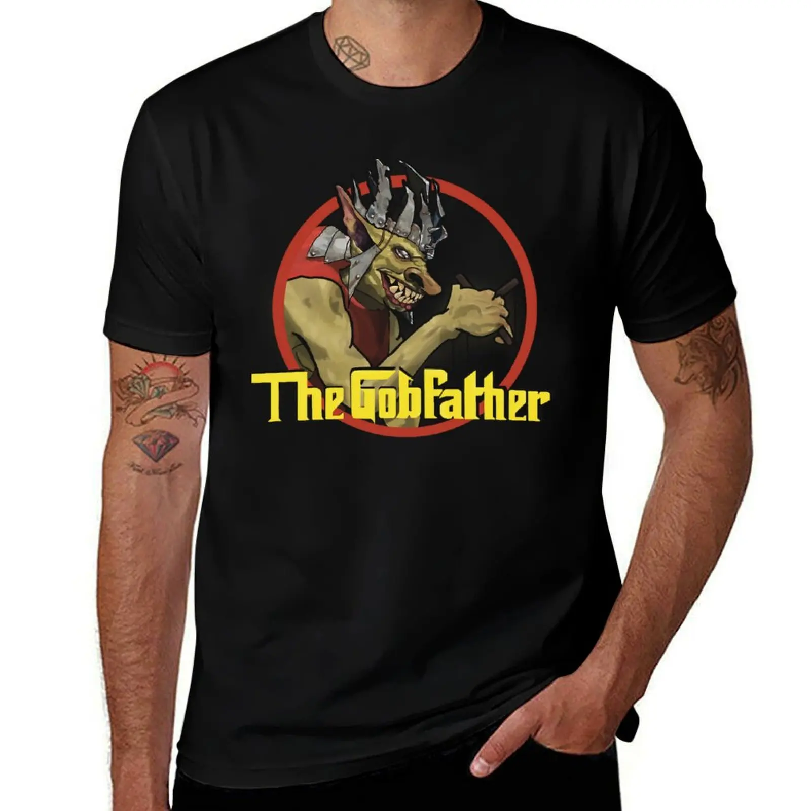 Goblin - The Gobfather token deck T-Shirt T-shirts man vintage clothes tops anime shirts men
Goblin - The Gobfather token deck T-Shirt T-shirts man vintage clothes tops anime shirts men