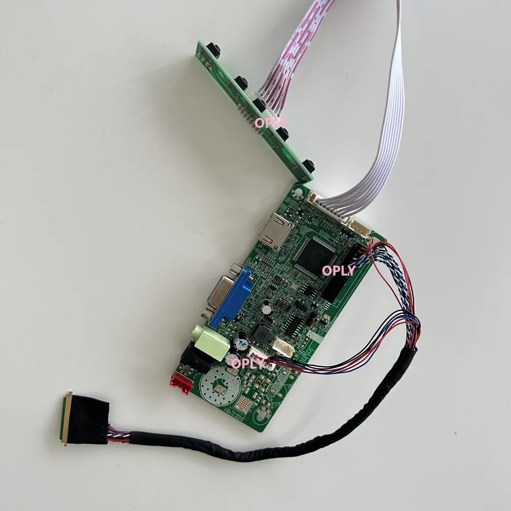 58C Controller board HDMI-Compatible VGA for B133XW01 V0 B133XW01 1366X768 LED panel Screen monitor DIY 13.3" 40pin LVDS
58C Controller board HDMI-Compatible VGA for B133XW01 V0 B133XW01 1366X768 LED panel Screen monitor DIY 13.3" 40pin LVDS