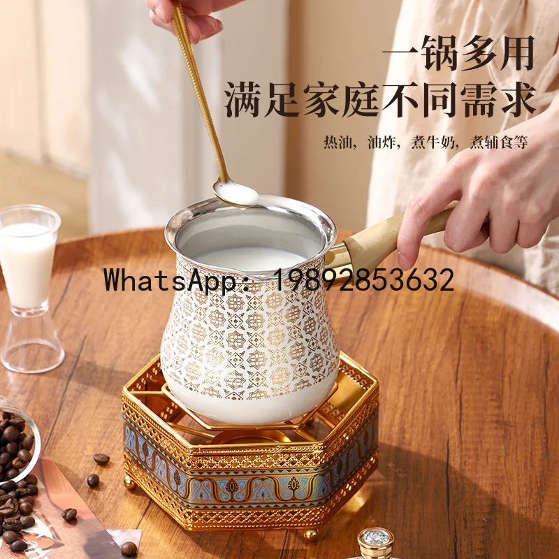 X-29 Stainless Steel Turkish Coffee Pot Milk Cup Tea Chocolate Butter Milk Cup
X-29 Stainless Steel Turkish Coffee Pot Milk Cup Tea Chocolate Butter Milk Cup