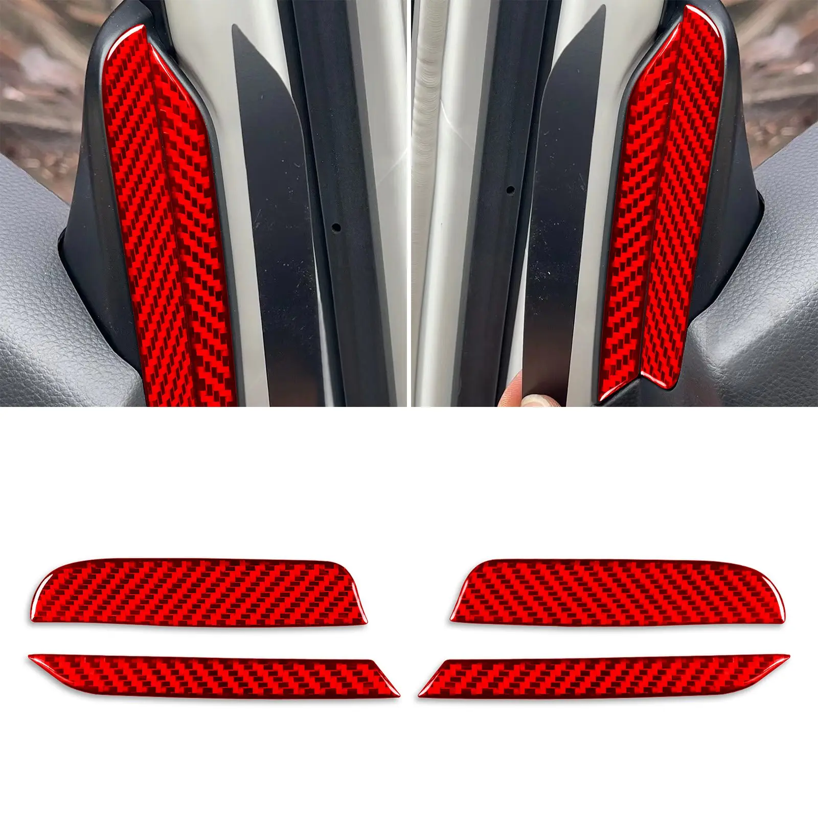 4pcs Carbon Fiber Car Front Door A Pillar Side Panel Trim Sticker For Honda Fit 2020-2022 Auto Interior Decoration Accessories
4pcs Carbon Fiber Car Front Door A Pillar Side Panel Trim Sticker For Honda Fit 2020-2022 Auto Interior Decoration Accessories