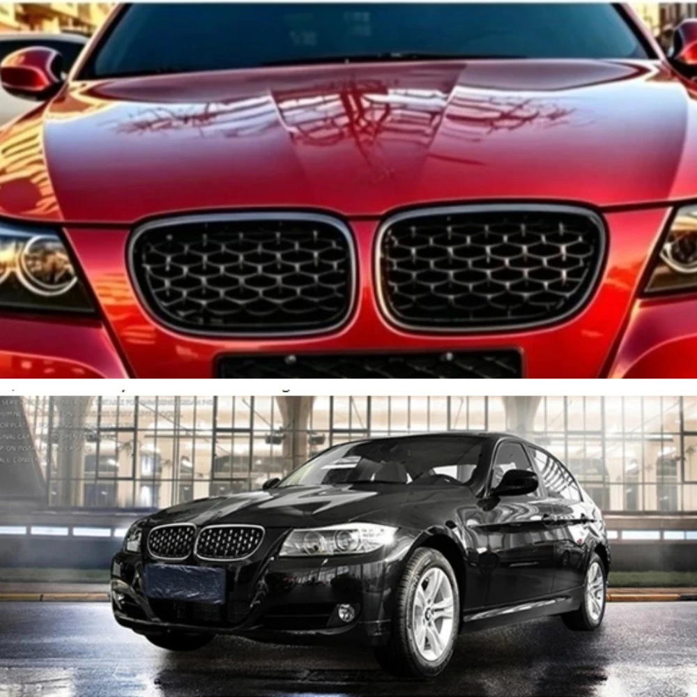 For BMW 3 Series E90 08-11 Front Kidney Grille Diamond Mesh Gloss Black Racing Grill Replacement OEM Style Direct Fit No Cutting
For BMW 3 Series E90 08-11 Front Kidney Grille Diamond Mesh Gloss Black Racing Grill Replacement OEM Style Direct Fit No Cutting