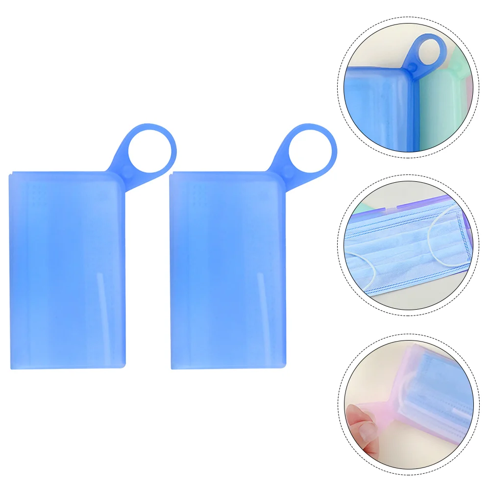 2PCS Portable Mask Storage Clips Temporary Mask Storage Holder Safety Mask Storage Bag Waterproof Mask Container for Daily Use (
2PCS Portable Mask Storage Clips Temporary Mask Storage Holder Safety Mask Storage Bag Waterproof Mask Container for Daily Use (