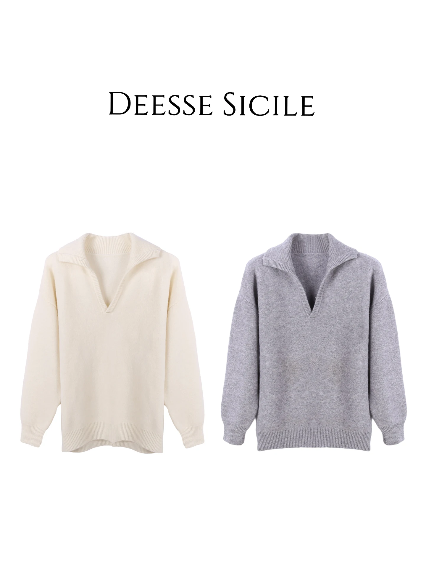 Свободный шерстяной вязаный свитер для женщин с открытым воротником, повседневный пуловер для работы, 100% шерсть, мягкий и удобный трикотаж
Свободный шерстяной вязаный свитер для женщин с открытым воротником, повседневный пуловер для работы, 100% шерсть, мягкий и удобный трикотаж