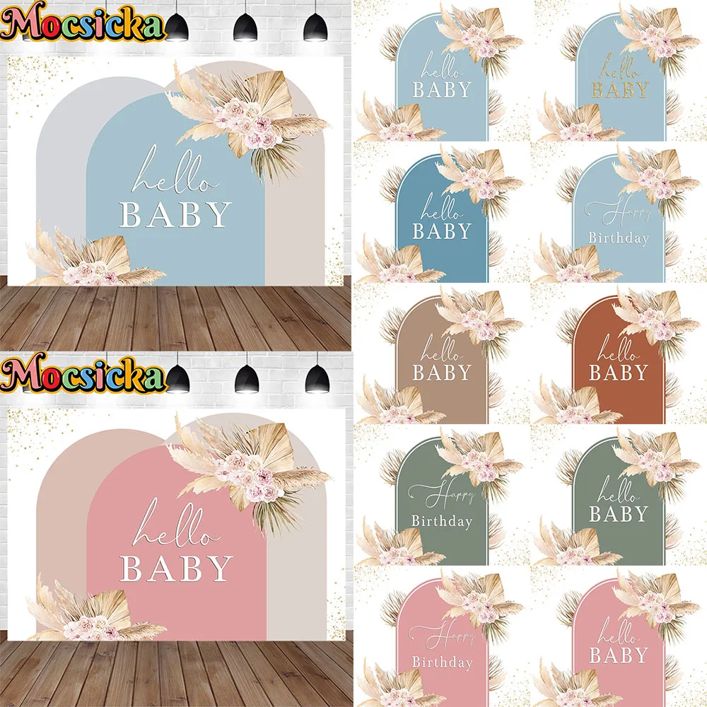 Mocsicka Boho Pink Floral Decor Newborn Baby Shower Background Pampas Grass Backdrop Boy Girl Gold Dot Photo Birthday Party Prop
Mocsicka Boho Pink Floral Decor Newborn Baby Shower Background Pampas Grass Backdrop Boy Girl Gold Dot Photo Birthday Party Prop