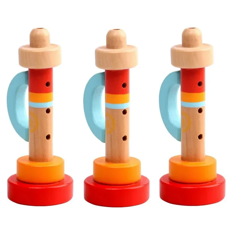 3PCS Wooden Baby Trumpet Kids Music Sound Toys Early Childhood Development Birthday Gifts Party Favors Brinquedos Infantil
3PCS Wooden Baby Trumpet Kids Music Sound Toys Early Childhood Development Birthday Gifts Party Favors Brinquedos Infantil