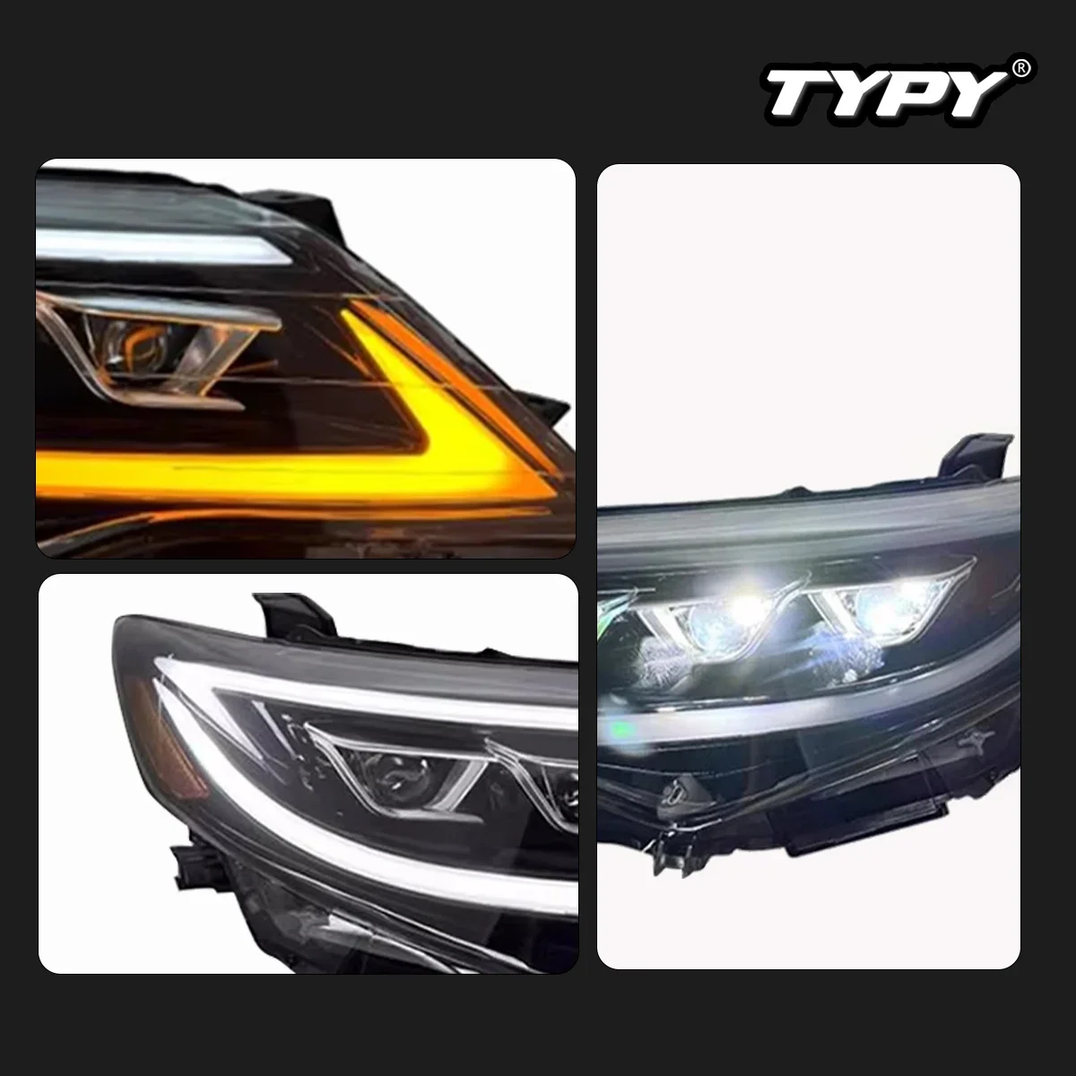 TYPY для Toyota Camry, американская версия 2012-2014, обновленные автомобильные передние лампы, динамические 3 линзы проектора, аксессуары, светодиодные автомобильные фары в сборе
TYPY для Toyota Camry, американская версия 2012-2014, обновленные автомобильные передние лампы, динамические 3 линзы проектора, аксессуары, светодиодные автомобильные фары в сборе