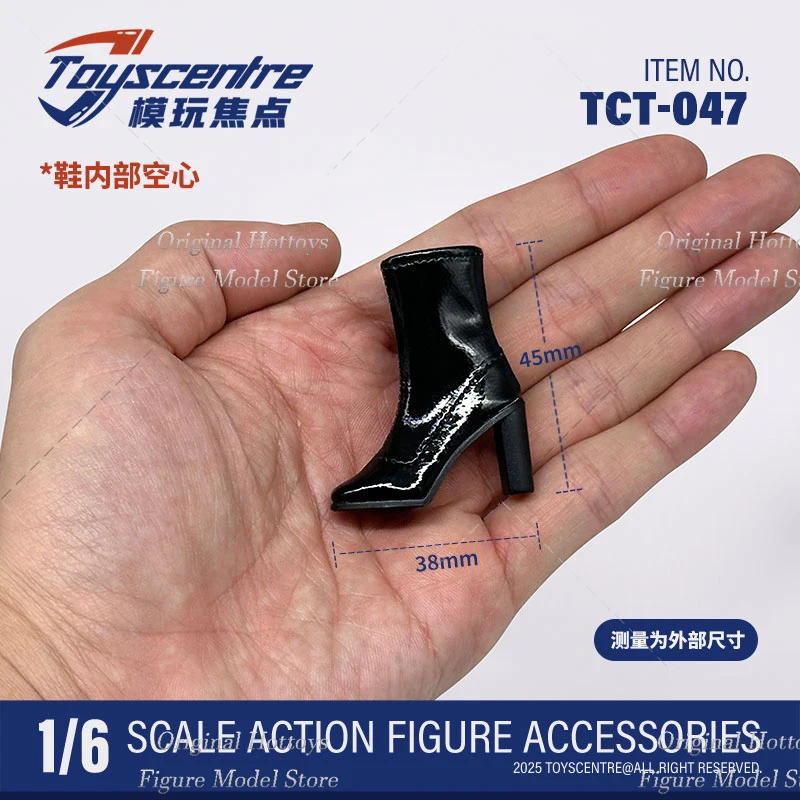 TCT-047 1/6 Scale Female Soldier Short Boots Square Head Thick Heel Black Versatile High Heels Fit 12-inches Action Figure Toys
TCT-047 1/6 Scale Female Soldier Short Boots Square Head Thick Heel Black Versatile High Heels Fit 12-inches Action Figure Toys