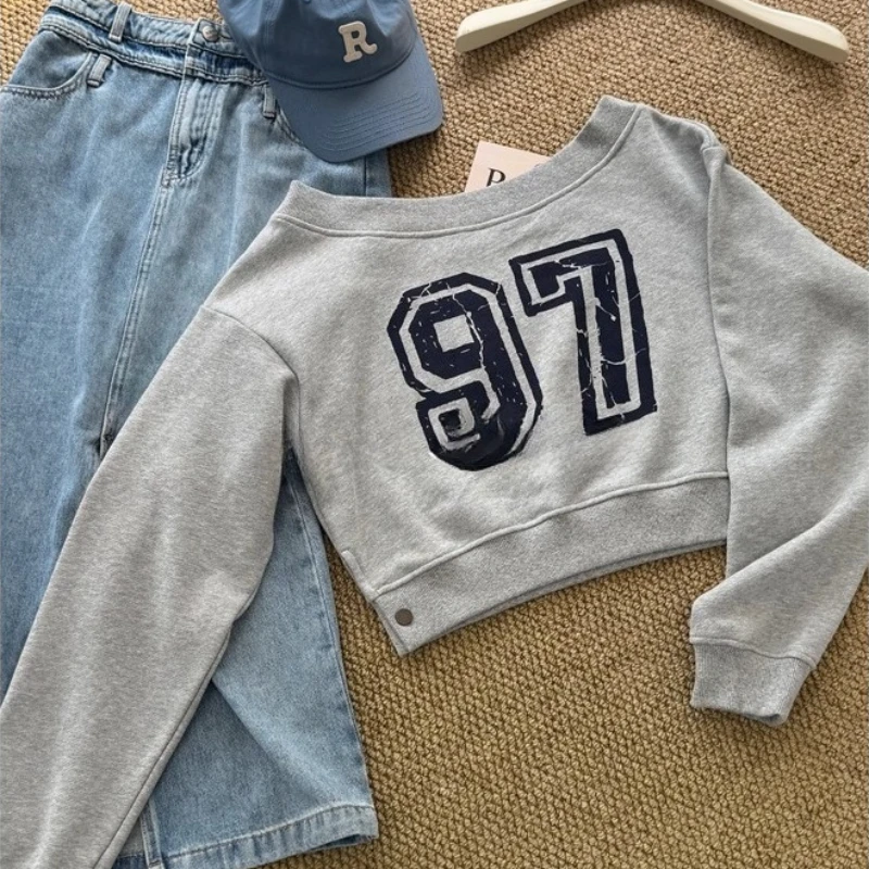 American Retro Design Letter Long Sleeve Sweatshirt Women Fashion Casual Slim Y2k Tops Harajuku Chic Korean Popular Clothes New
American Retro Design Letter Long Sleeve Sweatshirt Women Fashion Casual Slim Y2k Tops Harajuku Chic Korean Popular Clothes New