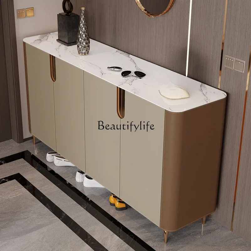 Italian light luxury modern wall locker solid wood partition large capacity shoe cabinet
Italian light luxury modern wall locker solid wood partition large capacity shoe cabinet