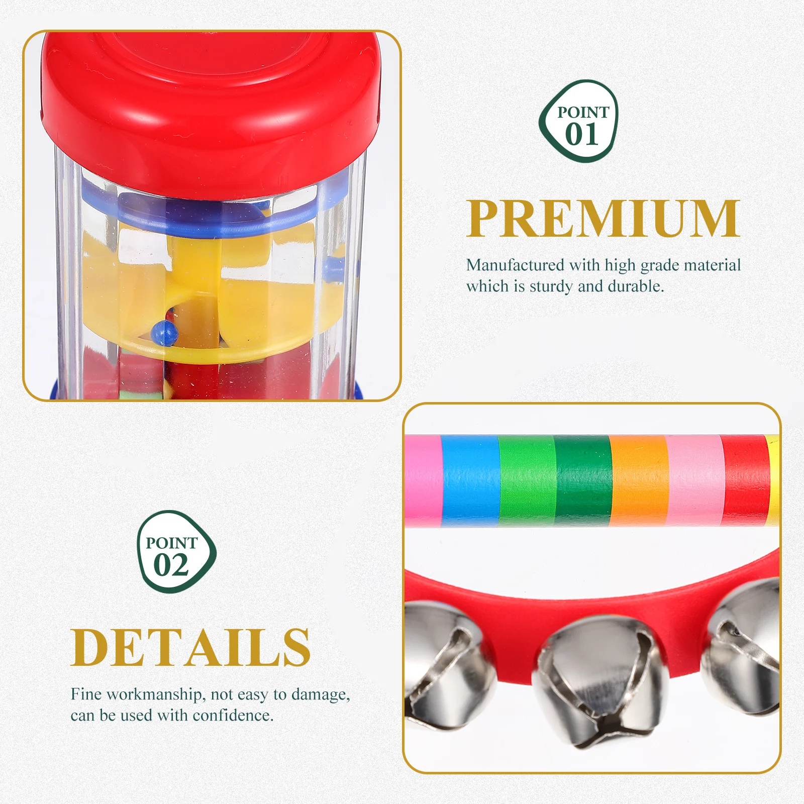 13Pcs Children's Musical Instruments Set Educational Toddler Percussion Instruments for Rhythm Development Toddler Toys
13Pcs Children's Musical Instruments Set Educational Toddler Percussion Instruments for Rhythm Development Toddler Toys