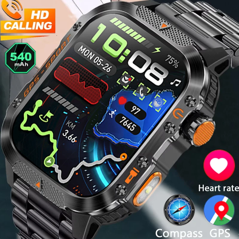 2026 New Grade Outdoor GPS Smart Watch Compass Heart Rate IP68 Professional Waterproof 2.01 HD AMOLED Bluetooth Call Smart Watch
2026 New Grade Outdoor GPS Smart Watch Compass Heart Rate IP68 Professional Waterproof 2.01 HD AMOLED Bluetooth Call Smart Watch