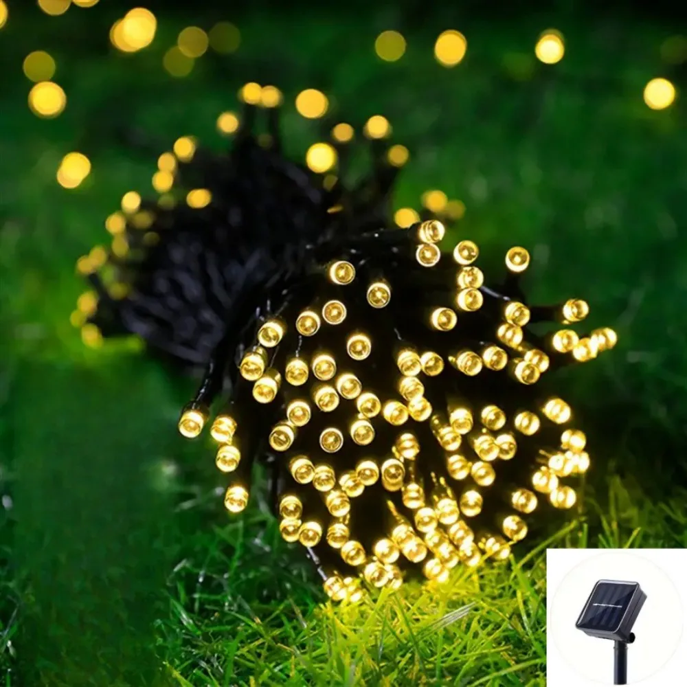 5M/6.5M/7M/12M Waterproof Solar Light, Outdoor Courtyard Decoration Light String, 8 Lighting Modes, Garden Decoration Lighting
5M/6.5M/7M/12M Waterproof Solar Light, Outdoor Courtyard Decoration Light String, 8 Lighting Modes, Garden Decoration Lighting