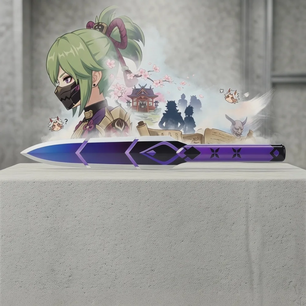 19.7inch Genshin Impact Katana Anime Cosplay Prop Wooden Ninja Knife Sabre Real Size Japanese Katana Original Samurai Toy Gift
19.7inch Genshin Impact Katana Anime Cosplay Prop Wooden Ninja Knife Sabre Real Size Japanese Katana Original Samurai Toy Gift