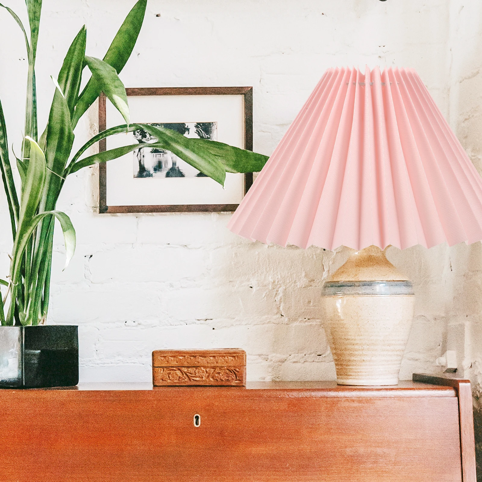 Pink Lampshade Pleated Cloth Iron Table Lamp Cover Bedside Floor Lamps Dust Protection Modern Style Lamp Accessories Solar
Pink Lampshade Pleated Cloth Iron Table Lamp Cover Bedside Floor Lamps Dust Protection Modern Style Lamp Accessories Solar