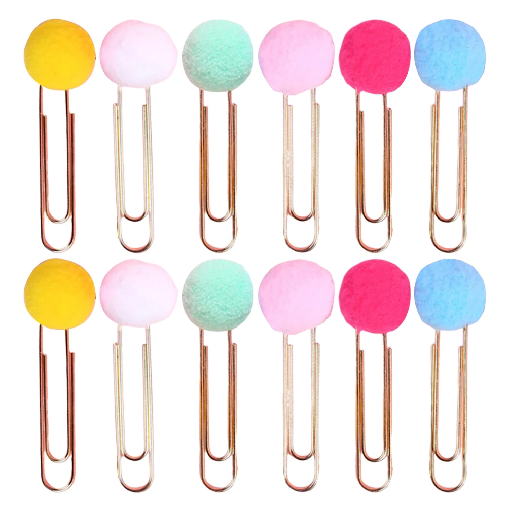 Colorful Pompom Paper Clips Set Cute Kawaii Bookmark Decorative Clips For Organizing Notes Documents School Supplies
Colorful Pompom Paper Clips Set Cute Kawaii Bookmark Decorative Clips For Organizing Notes Documents School Supplies