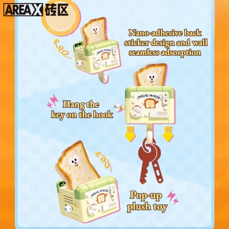 Новые строительные блоки AREAX, вкусное время сборки, настенные крючки для ключей, игрушечные модели, милый декоративный детский рождественский подарок
Новые строительные блоки AREAX, вкусное время сборки, настенные крючки для ключей, игрушечные модели, милый декоративный детский рождественский подарок